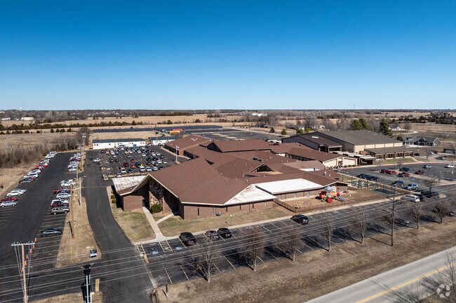 The New Heights Christian Academy campus is located in northeast Joplin.