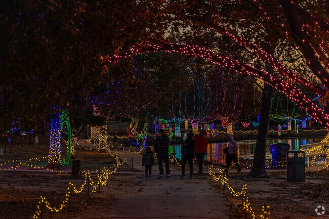 Minutes from Ninnekah you will find the Chickasha Festival of Lights.