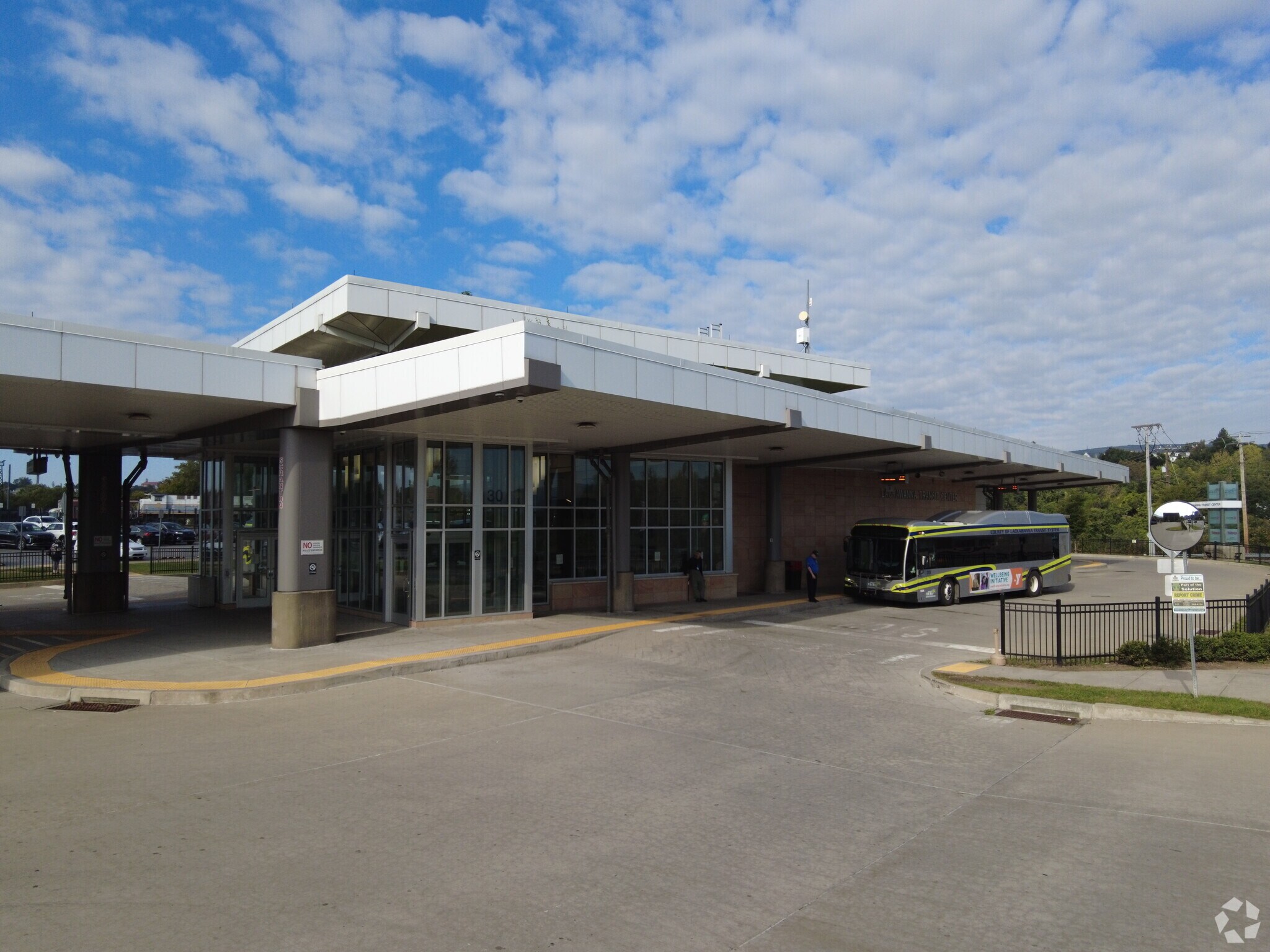 The Lackawanna Transit Center has buses that serves the Tripp's Park Neighborhood.