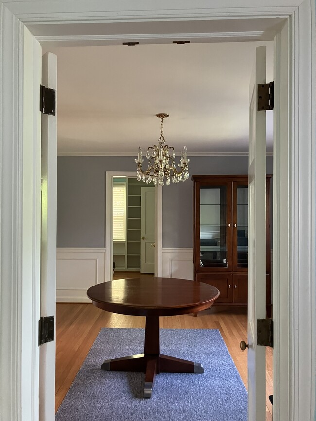 Dining room, part of the suite