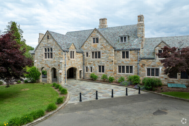 Gallaher Mansion in Cranberry sits on a the beautiful Cranbury Park green space.