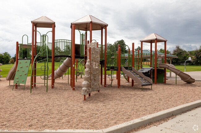 Independence Elementary School playground is fun for students on recess.