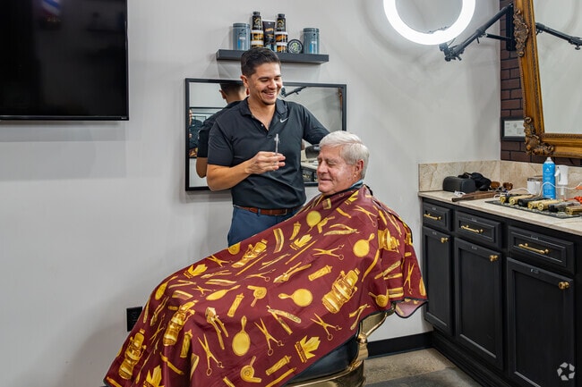 Local Riverlakes residents enjoy the many different barber shops around the area.