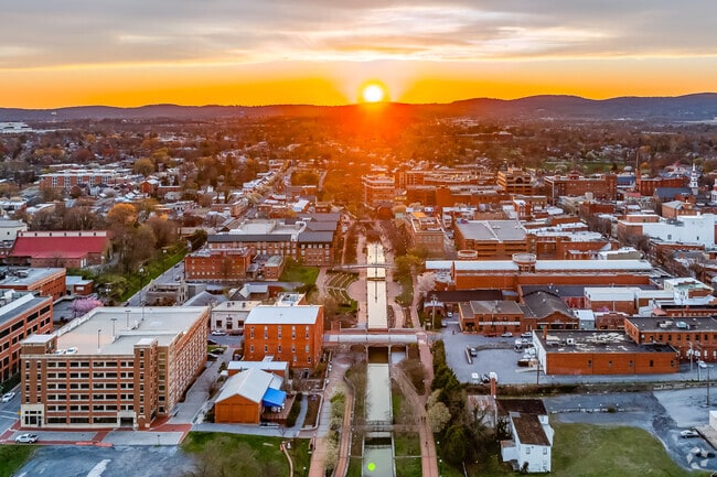 You'll never get over the Downtown Frederick sunsets over the mountains.