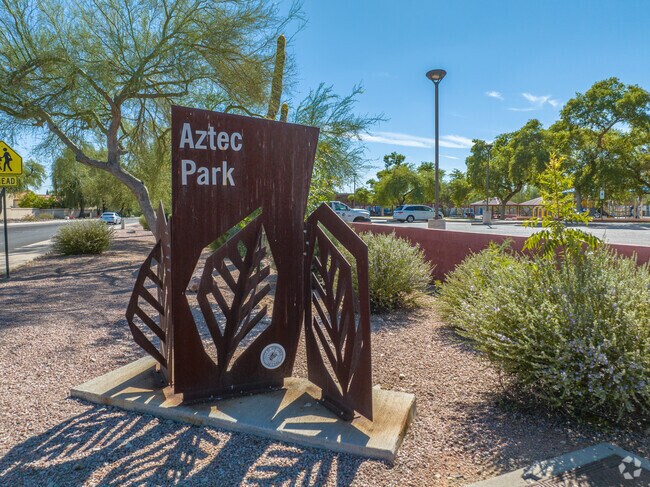 Aztec Park is in North Scottsdale.