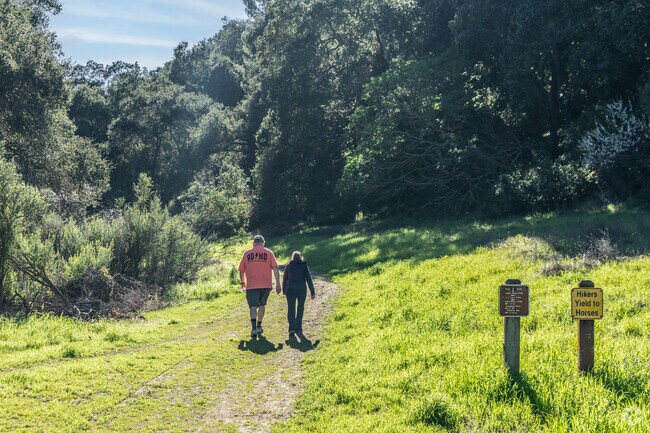 The Valley View Trail provides access to the Heintz Open Space Preserve.