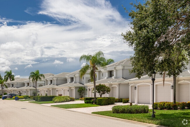 The Vines features several communities with duplex and multi-family homes.