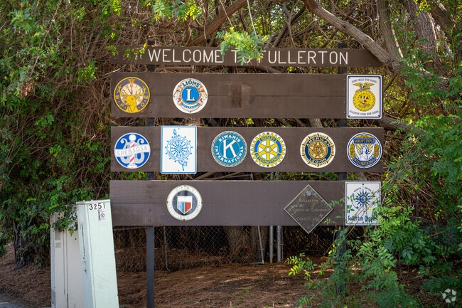 The Las Palmas Hermosa neighborhood is part of the city of Fullerton, CA.