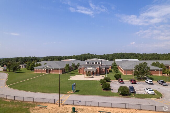Many students attend the EP Todd Elementary School in the area.