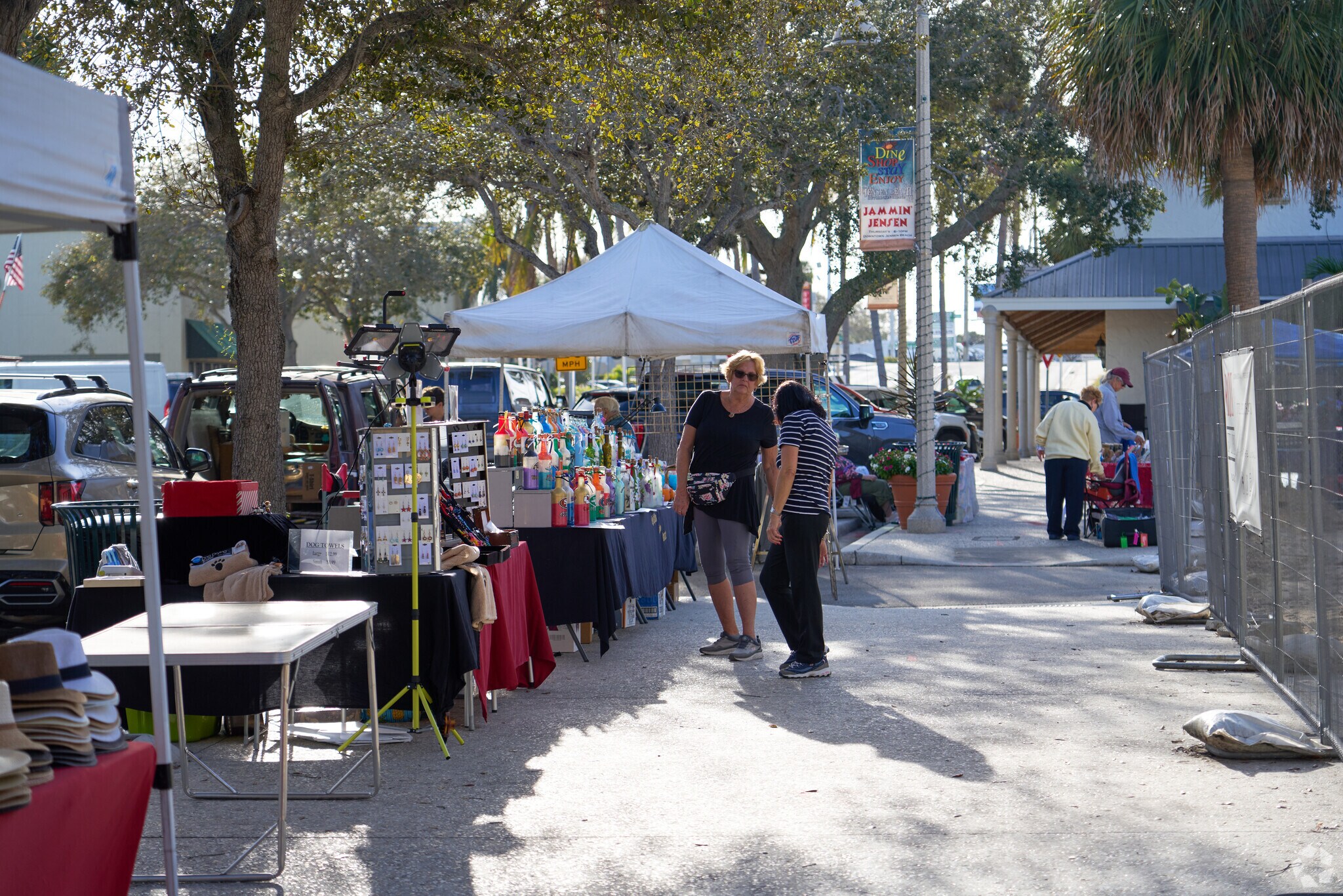 Jammin Jensen is an event happening every Thursday evening in downtown Jensen Beach.