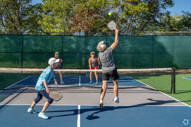 McDonough Park is home to the Eau Claire Pickleball Club.