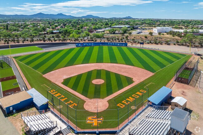 Las Campanas students can attend the historic Santa Fe High School, founded in 1899.