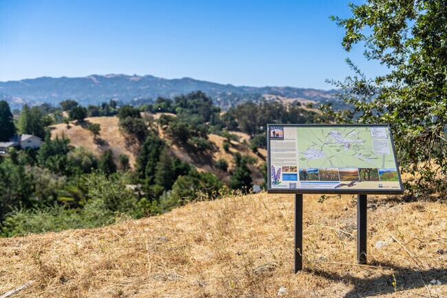 The Acalanes Ridge Trail offers stunning views and a peaceful hike through natural beauty.