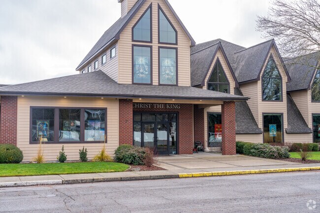 Christ The King Child Development School sits close to other public parks and schools.