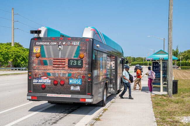 Palm Tran bus stops are located along Glades Road, serving the residents of Southwind Lakes.