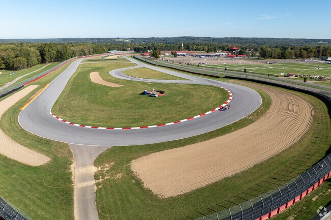 Fans gather at Mid-Ohio Sports Car Course for weekend racing and car events.
