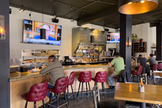 The Hornet also has a great bar for those Sunday brunches.