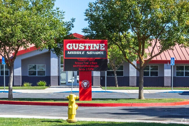 Kids move on to Gustine Middle School in Gustine.