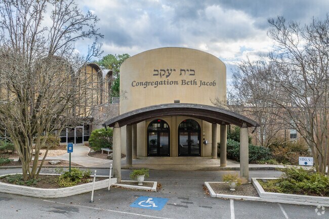 Congregation Beth Jacob is one of many places of worship in Biltmore Acres.