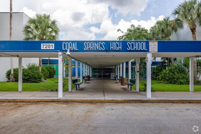 Coral Springs High School has performed great academically in Holiday Springs.