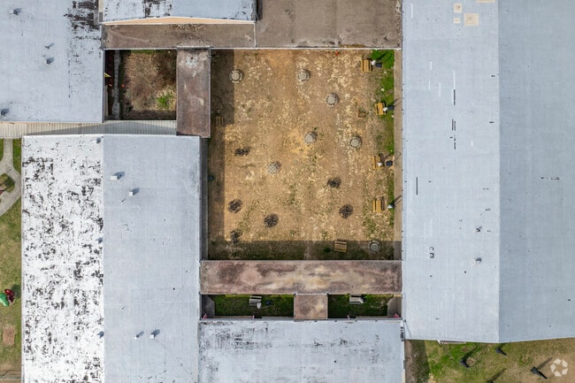 Students have access to a safe and enclosed courtyard for time outside at West Oxford Elementary School.