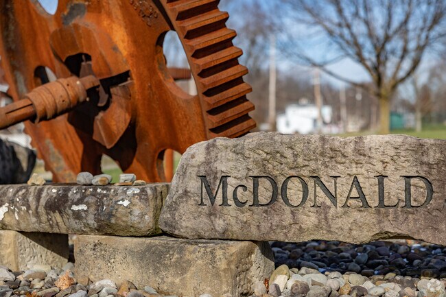 Welcome to the McDonald neighborhood.