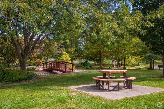 Families enjoy quality time together during picnics at Drost Park in Maryville, IL.