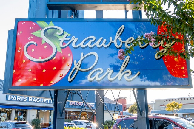 Once a hub for strawberries, Strawberry Park now is a peaceful, thriving community.