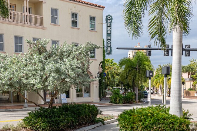 The Sarasota Opera House is a very popular performance center in Downtown Sarasota.
