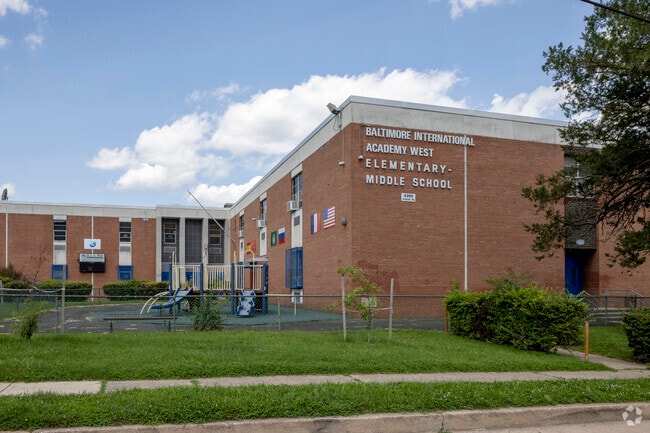 Baltimore International Academy West is a free public charter school located in Rognel Heights.