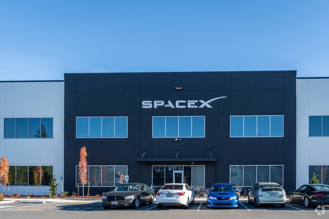 SpaceX has a warehouse located within the Union Hill-Novelty Hill neighborhood.