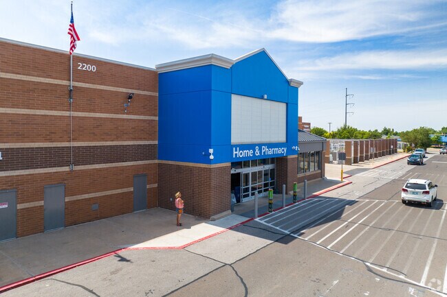 Brookhaven North residents stop by Walmart for their grocery needs.