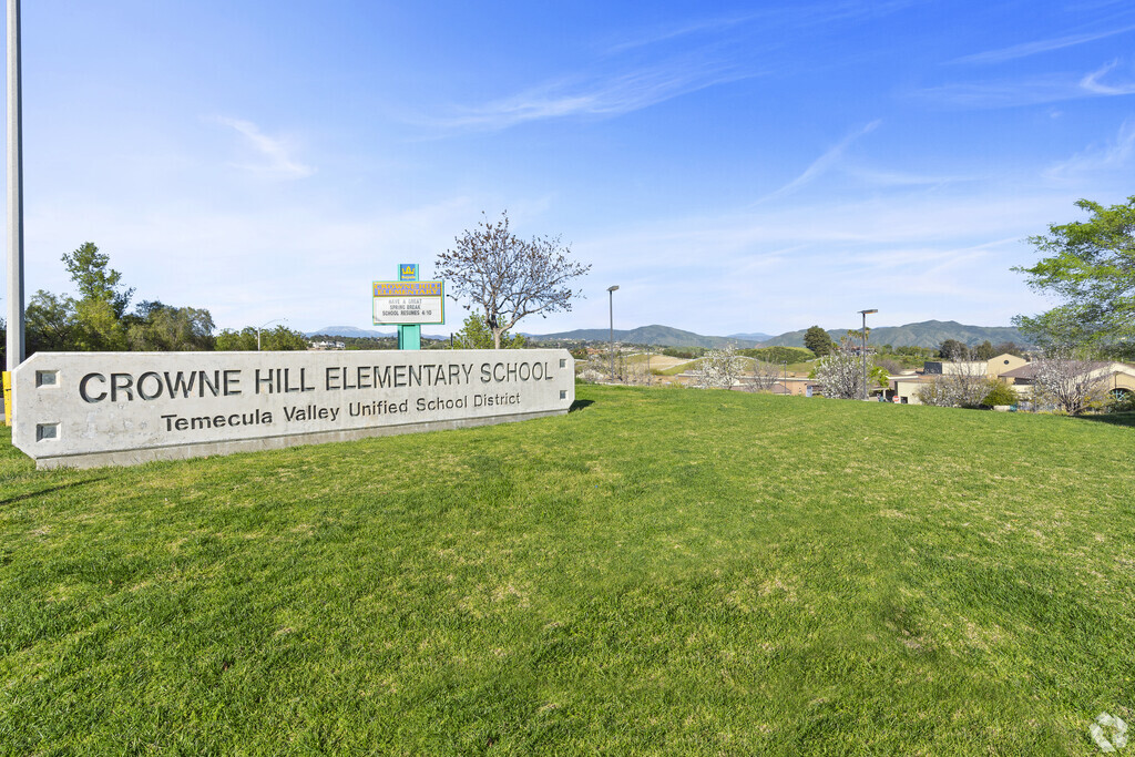 Crowne Hill Elementary is a top-rated school In Temecula.