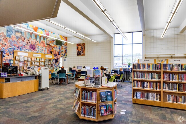A look at the library at the Fletcher Hills Branch Library.
