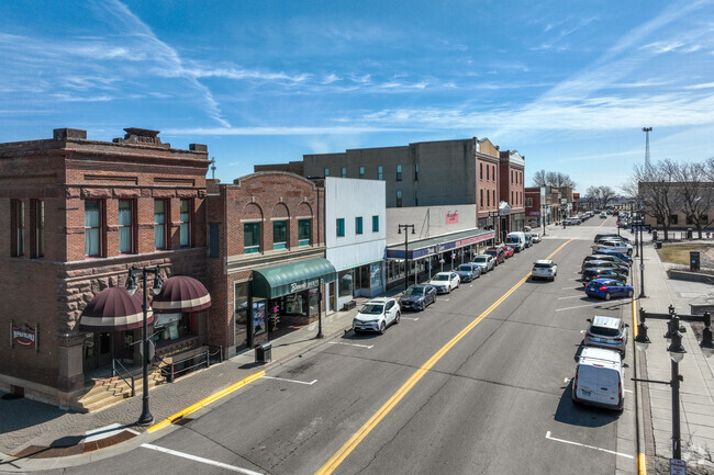 Downtown Worthington retains many of its historic buildings and small town charm.