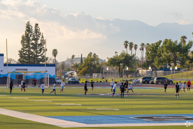 San Gorgonio High in Amber Hills offers many opportunities for young athletes.