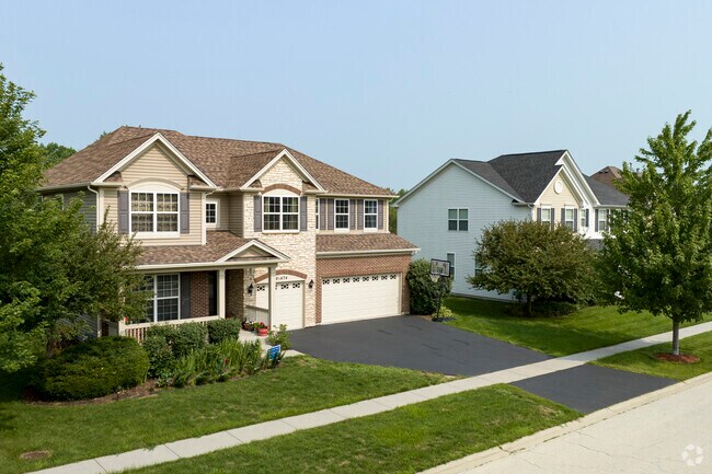 Homes in Valley View are often large and offer three car garages.