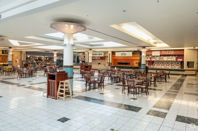 Locals can grab a bite at Rock Hill Galleria's food court near Catawba.