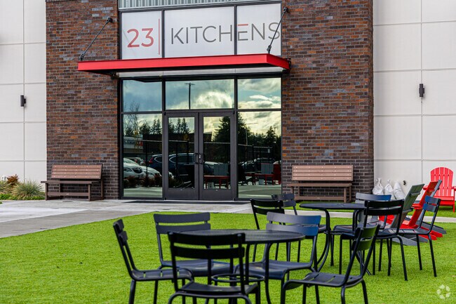 23 Kitchens has some unique features that make it stand apart in the Hawks Prairie neighborhood.