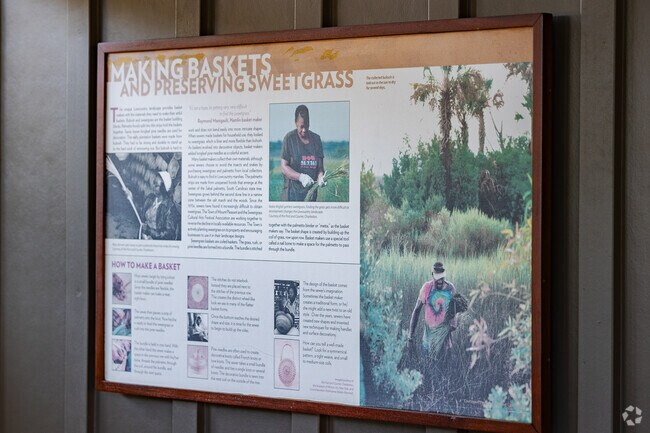 Memorial Waterfront Park hosts the Sweetgrass Festival each year in Mount Pleasant.