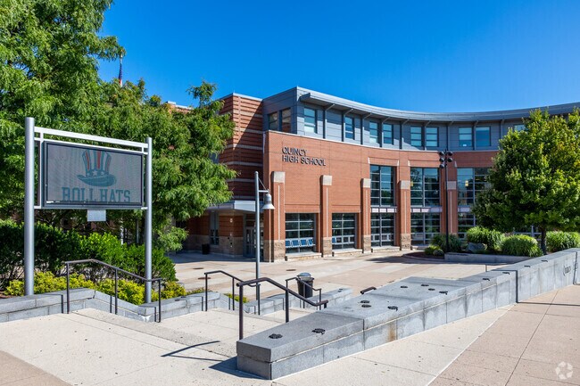 Quincy High School located just outside Houghs Neck boasts a rich legacy of academic excellence.