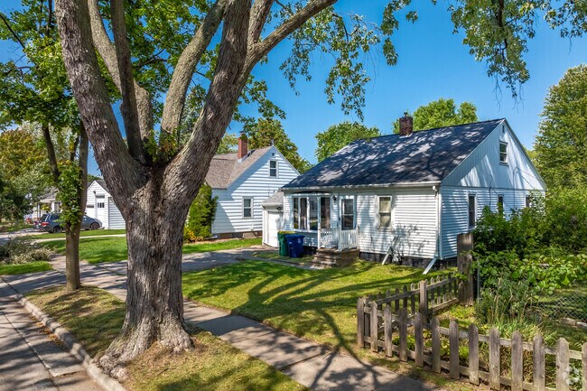 Many of the streets in Oak Grove are lined with older mature trees.
