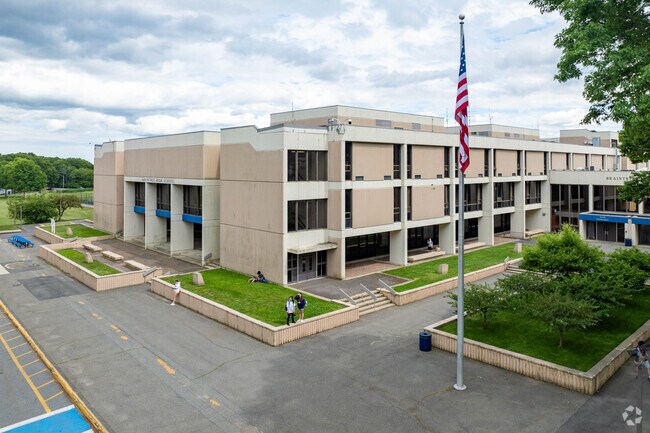 Braintree High School provides education in the South Braintree neighborhood.