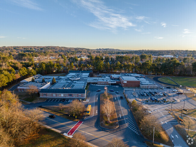 Fairgrounds Middle School in Nashua, NH serves grades 6-8.