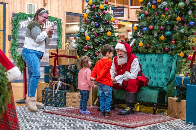 Meet Santa at Savage Mill Yuletide in Savage.