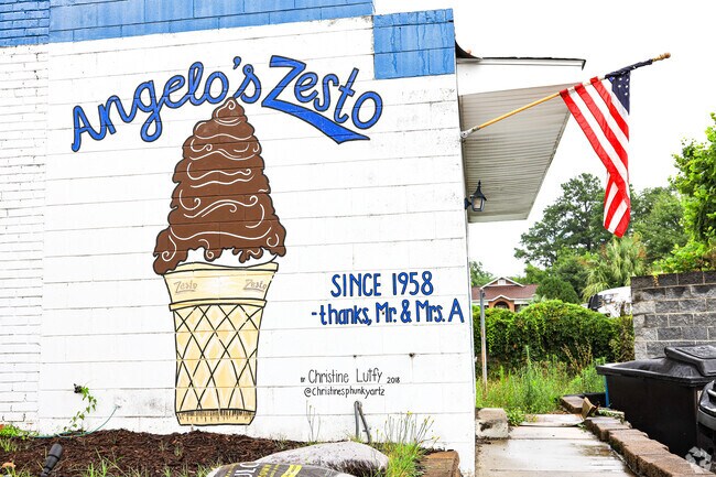 Zesto's is under two miles from Danny Terrace and is known for it's shakes and burgers.