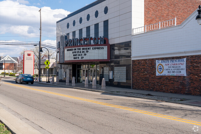 The Princeton theater has been there for decades and still shows movies today.
