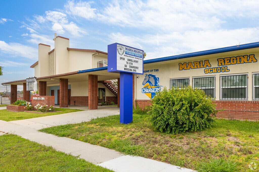 Maria Regina Catholic School in Gardena, CA is a home of the Chargers.