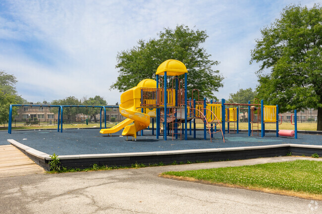 Turner-Drew Language Academy playground, Chicago, IL.