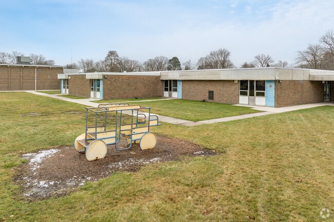 Morris Adler Elementary School playground.